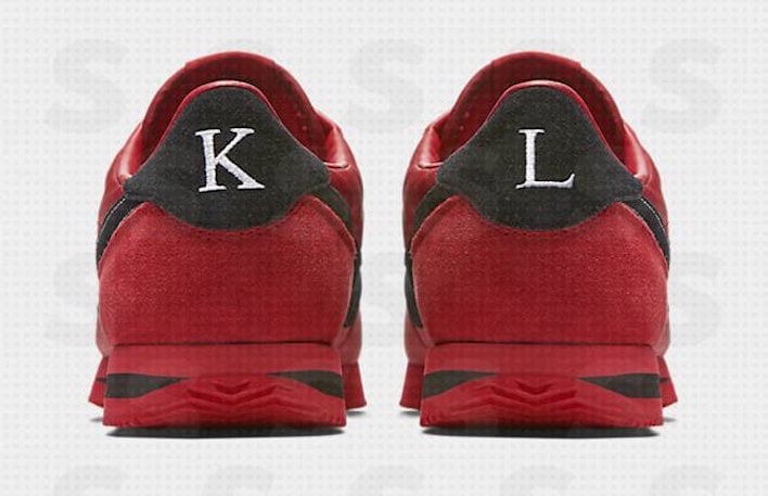 Kendrick Lamar Nike Cortez Damn Red Black