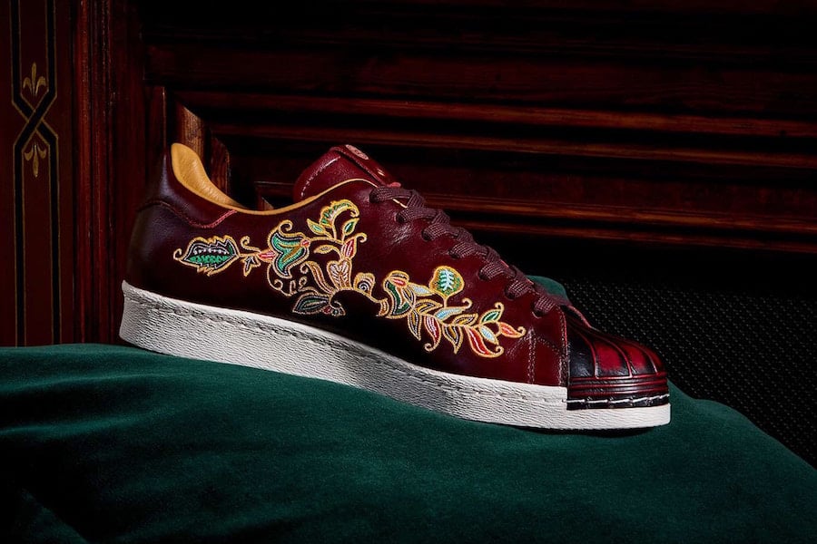 LTD Edition adidas Superstar Burnished Burgundy