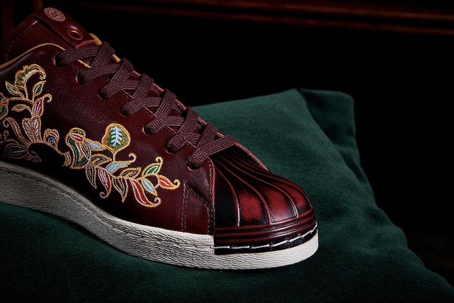 LTD Edition adidas Superstar Burnished Burgundy