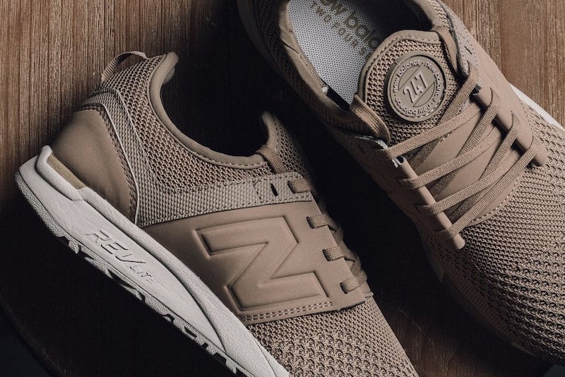 New Balance 247 Winter Knit Taupe 