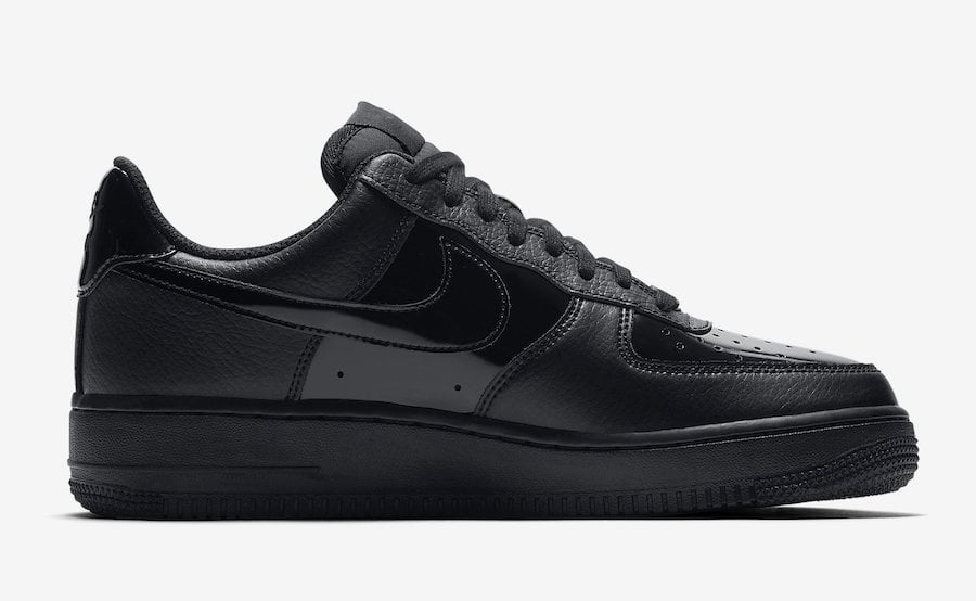Nike Air Force 1 Low Black Patent Leather AH0287-001