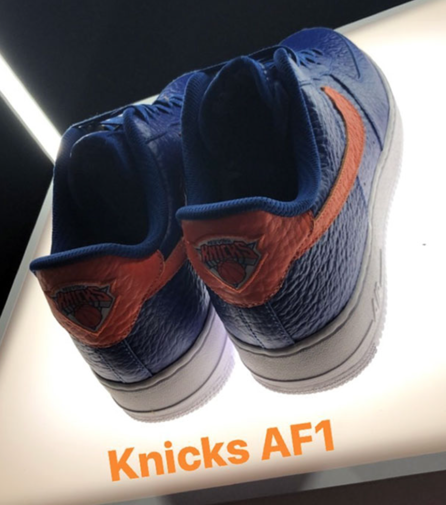 Nike Air Force 1 Low NBA Logos Knicks
