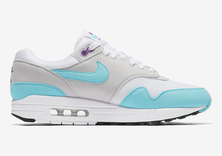 Nike Air Max 1 Anniversary Aqua Purple 908375-105
