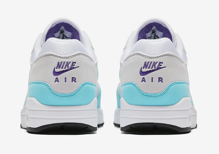 purple and aqua air max