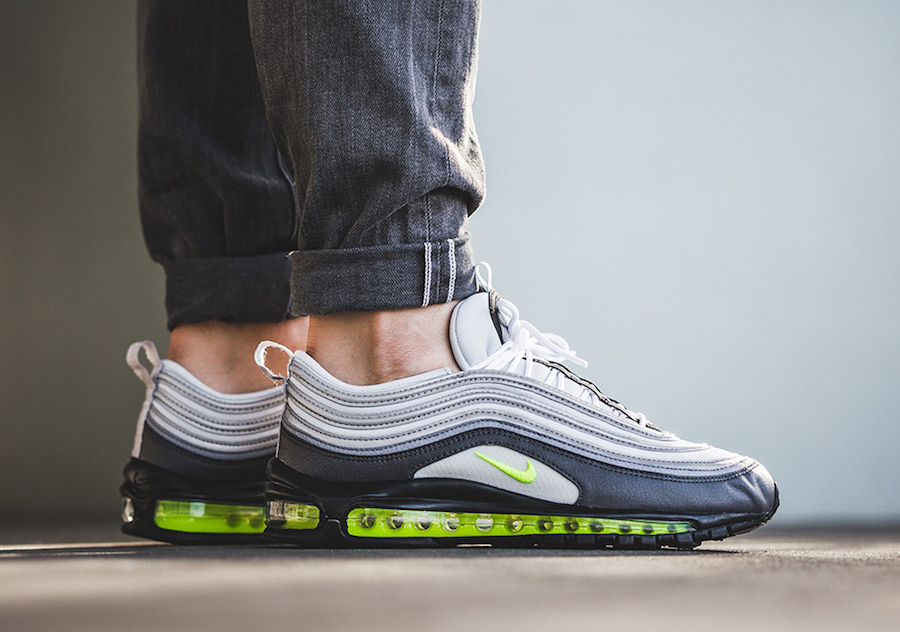 Nike Air Max 97 Neon On Feet