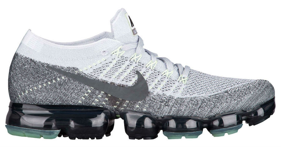 Nike Air VaporMax Heritage Neon Pack Pure Platinum White Dark Grey 922915-002