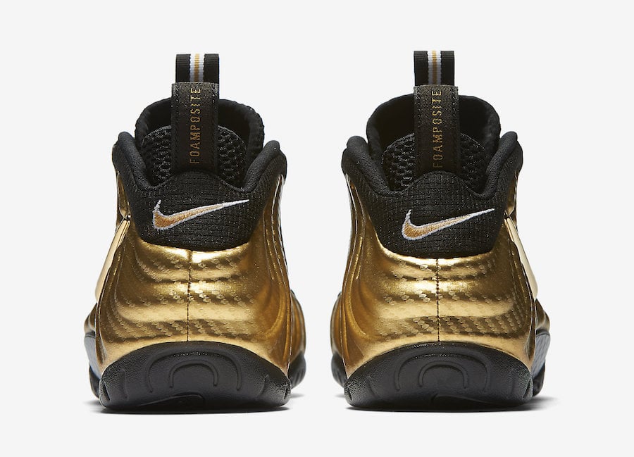 Nike Foamposite Pro Metallic Gold Release