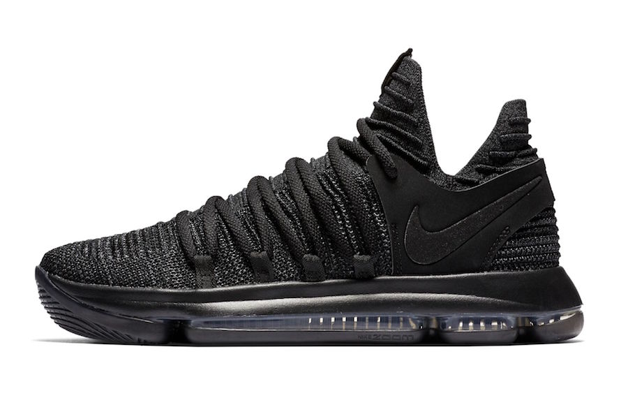 Nike KD 10 Triple Black 897816-004