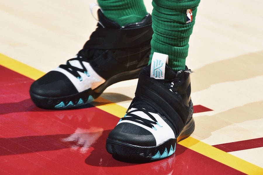 Kyrie Irving Spotted in New Nike Kyrie Hybrid Model