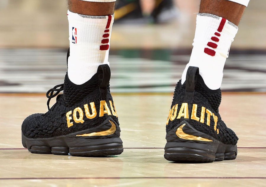 lebron james shoes equality