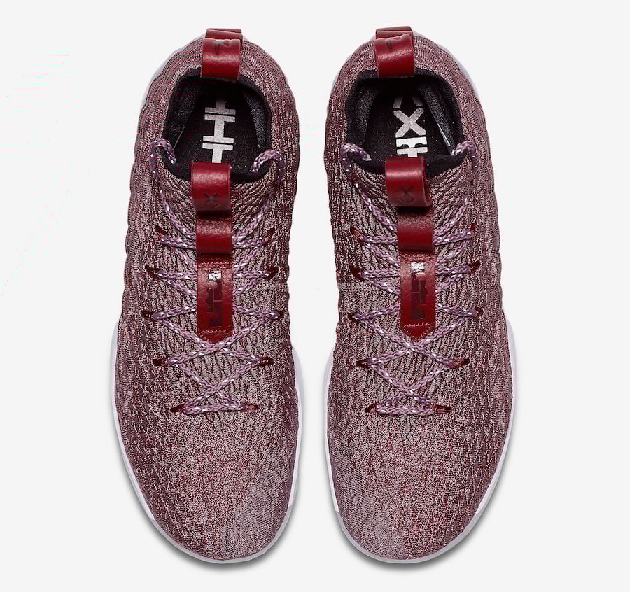 Nike LeBron 15 Red Flyknit 897649-201