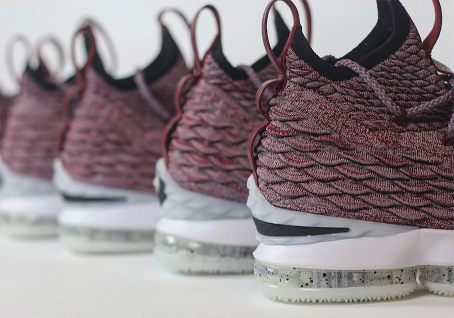 Nike LeBron 15 Red Wine