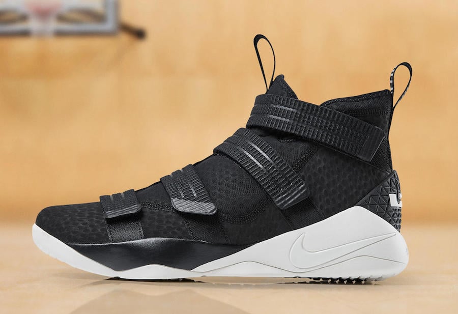 Nike LeBron Soldier 11 in Black and Sail