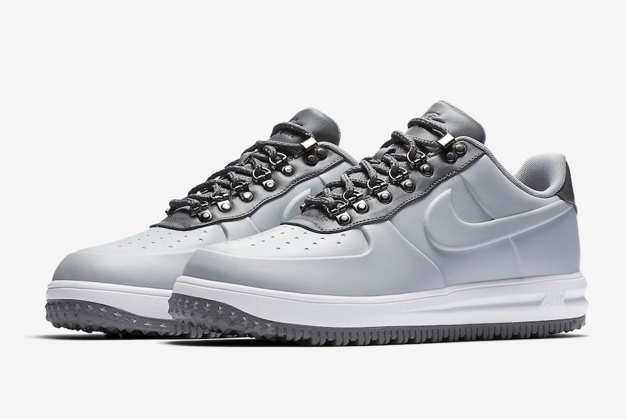 nike lunar force 1 duckboot low grey