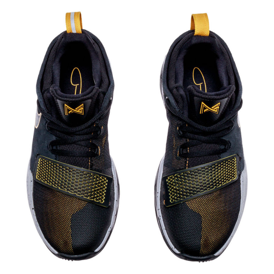 Nike PG 1 GS Black University Gold 880304-006