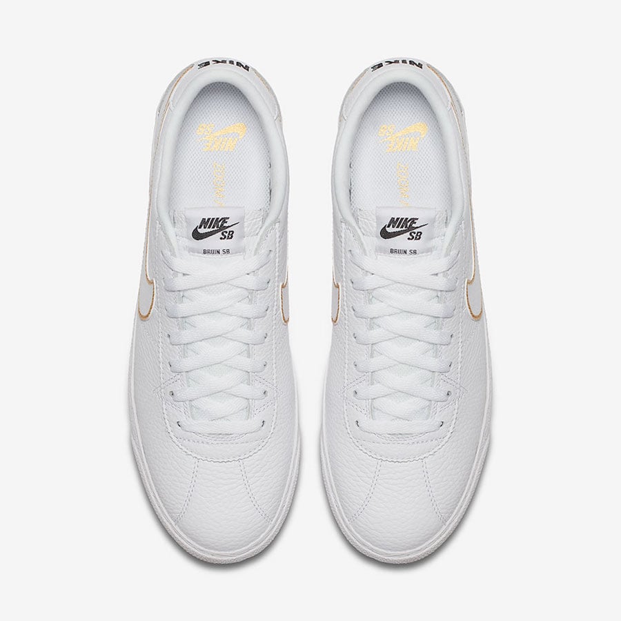 Nike SB Bruin Premium White Gold 877045-117 | SneakerFiles