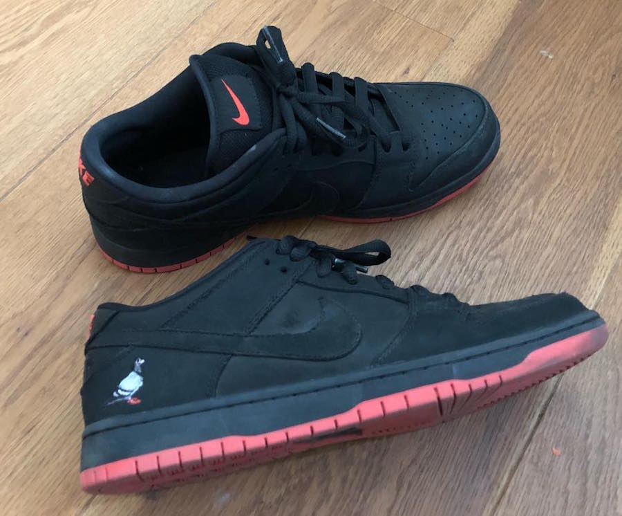 Nike SB Dunk Low Pigeon Black 883232-008