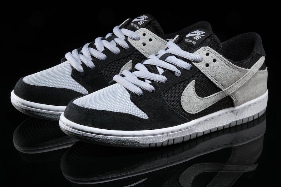 grey and black nike sb