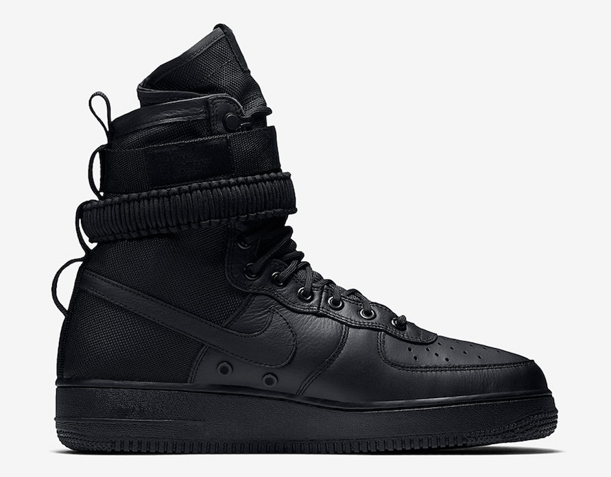 nike air sf af1 black