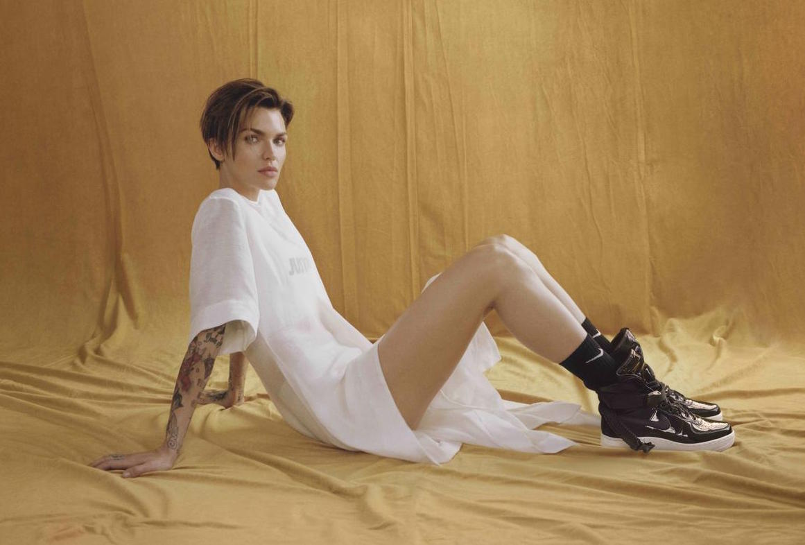 Ruby Rose Unveils Nike Sportswear ‘Port Wine’ Collection