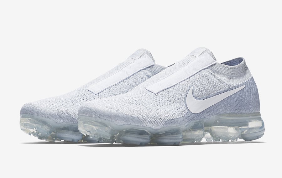 Nike Air VaporMax Laceless ‘Pure Platinum’ Releases December 7th