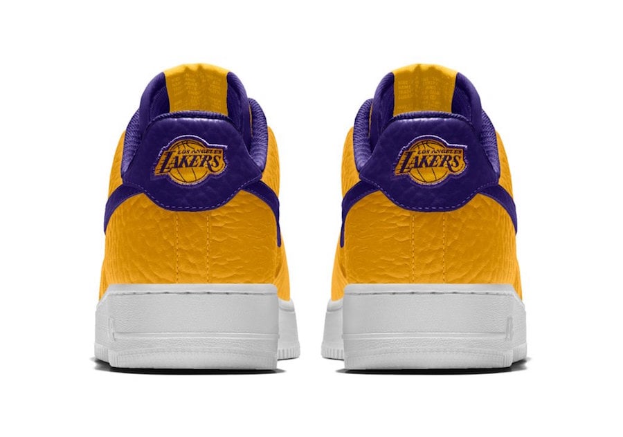 nike lakers air force 1