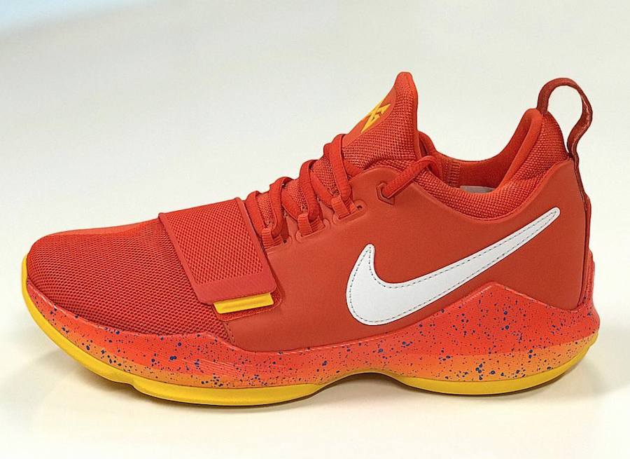 paul george shoes womens red