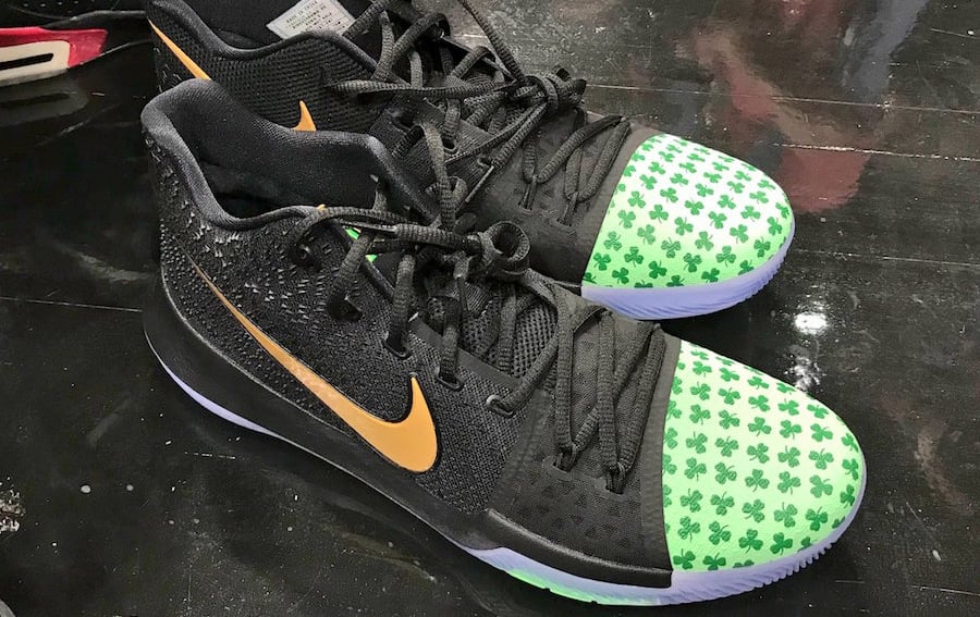 Kyrie Irving Debuts ‘Shamrock’ Nike Kyrie 3 PE