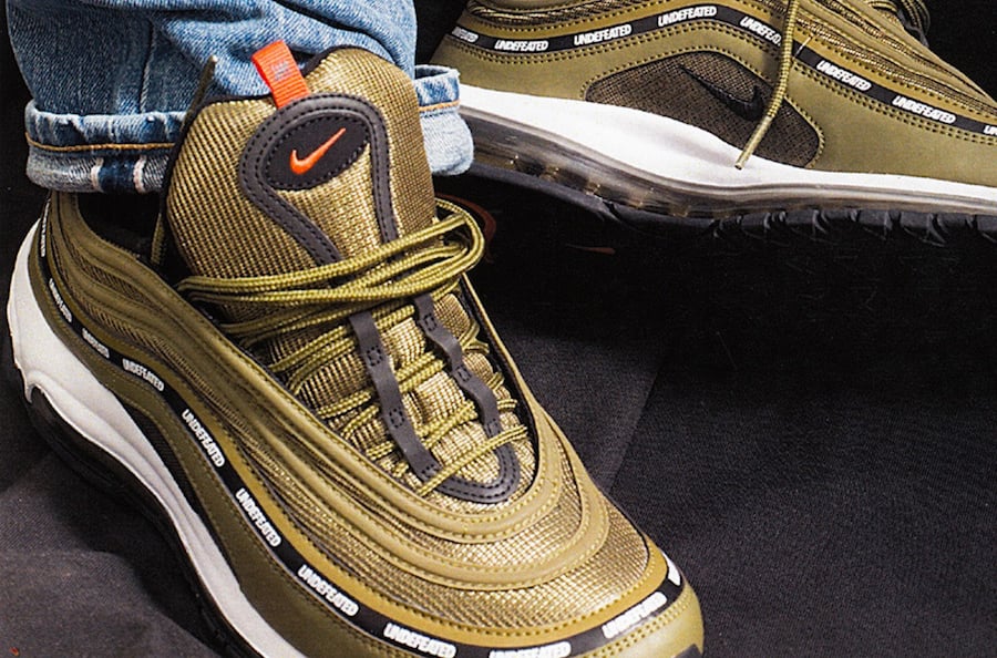 Undefeated Unveils Nike Air Max 97 ‘Olive’ and Matching Apparel