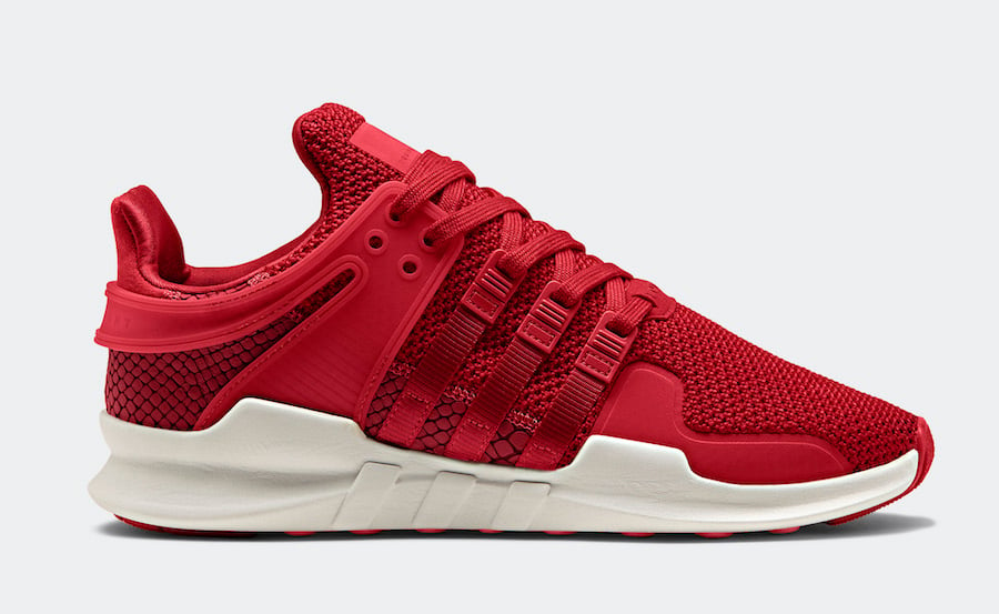 adidas EQT Support ADV Snakeskin Pack Scarlet Red