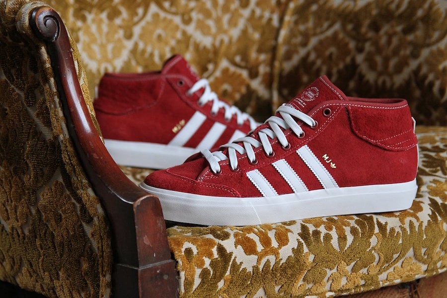 red matchcourt adidas