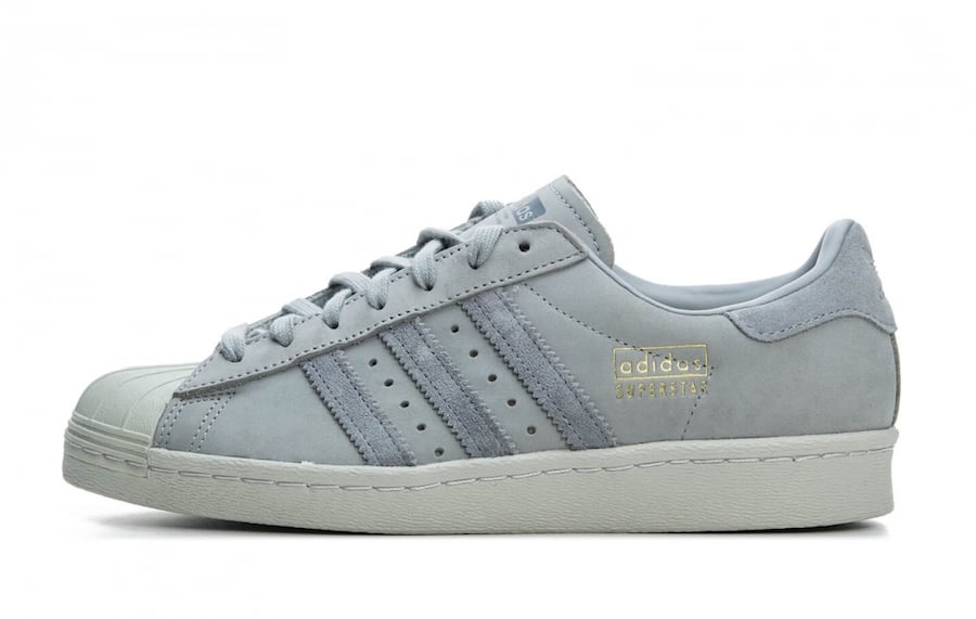 adidas Superstar 80s in Light Grey