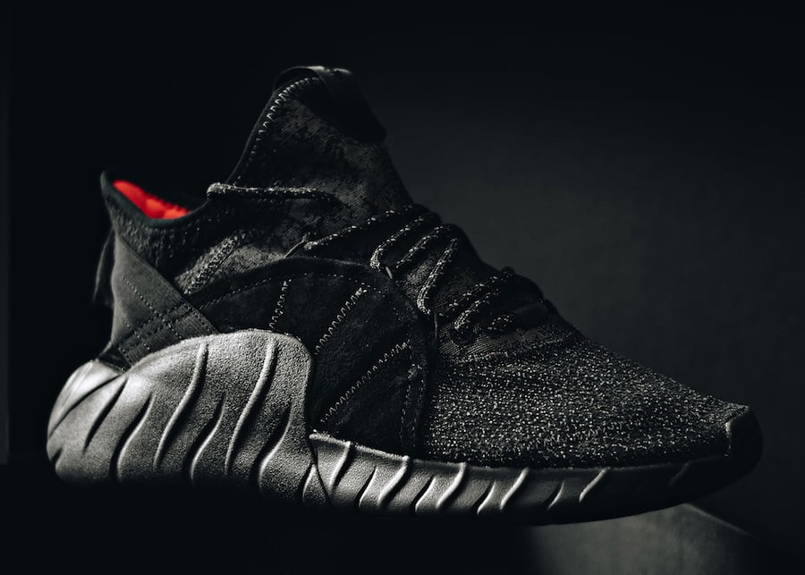 adidas Tubular Rise Core Black Red 