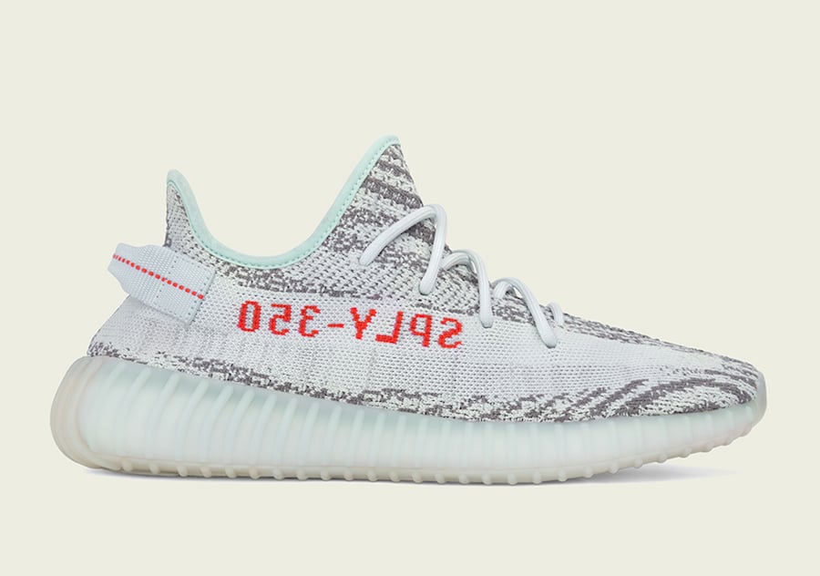 blue yeezys release date