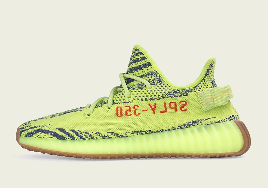 adidas Yeezy Boost 350 V2 Semi Frozen Yellow Official Release Date