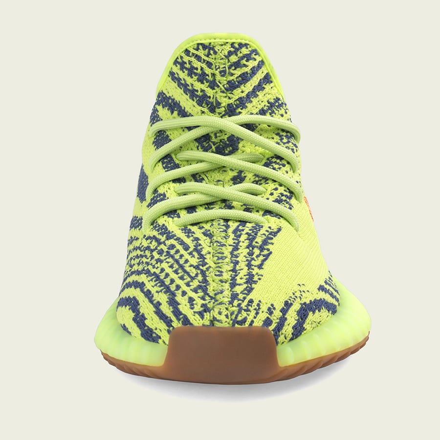 adidas Yeezy Boost 350 V2 Semi Frozen Yellow Official Release Date