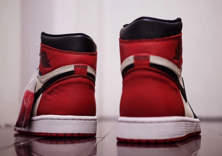 Air Jordan 1 Bred Toe 2018