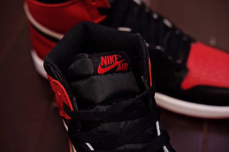 Air Jordan 1 Bred Toe 2018