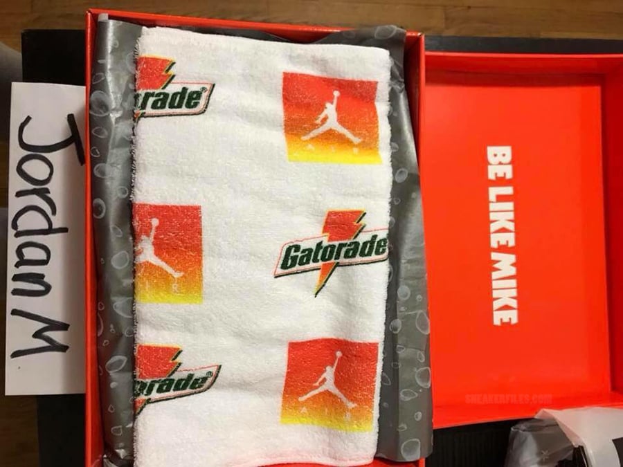 gatorade jordan towel