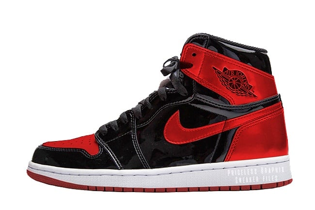 Air Jordan 1 Patent Leather Banned Bred 861428-061