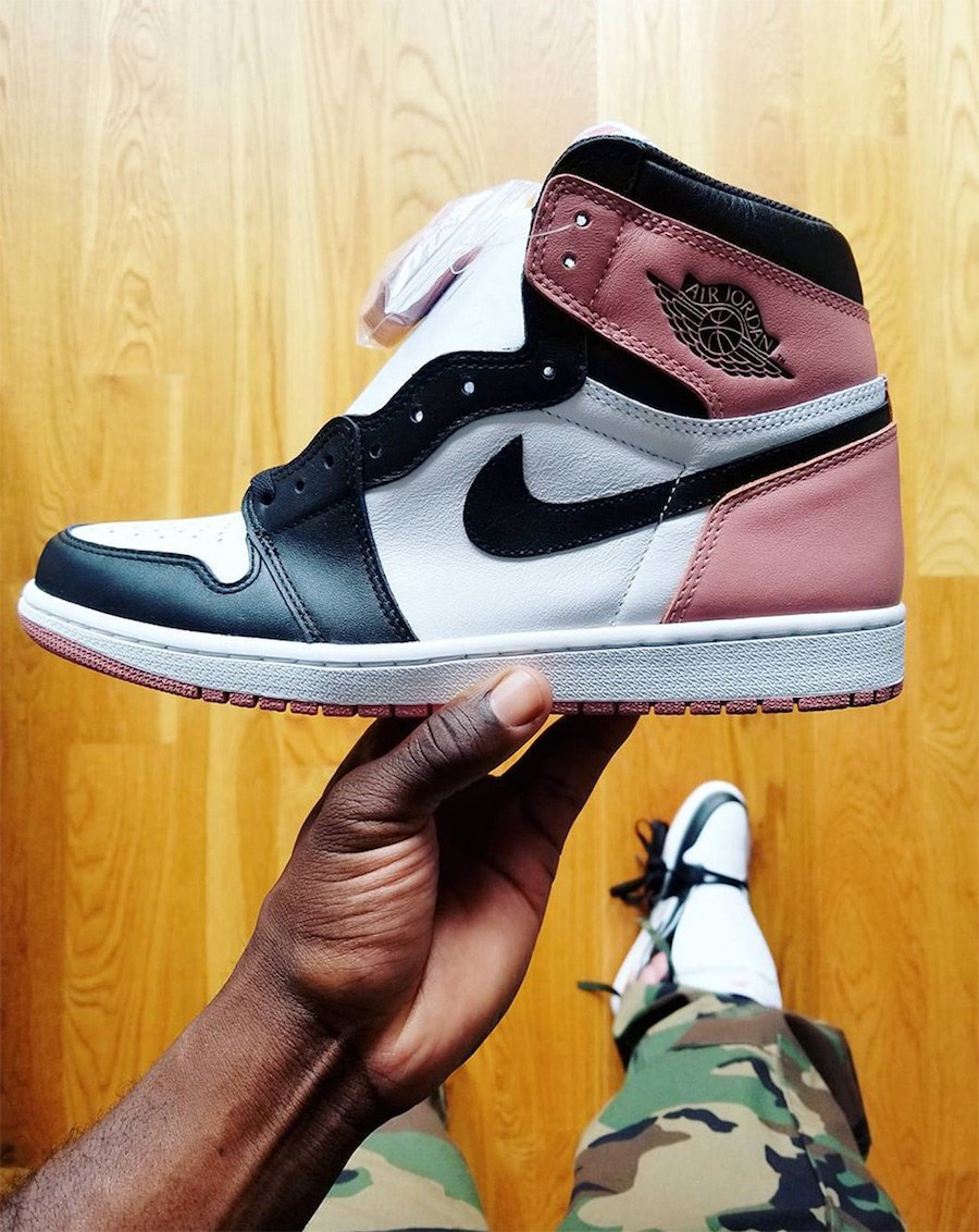 air jordan 1s rust pink