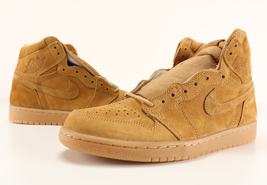 Air Jordan 1 OG Wheat Gum Gold 555088-710 Release Date | SneakerFiles