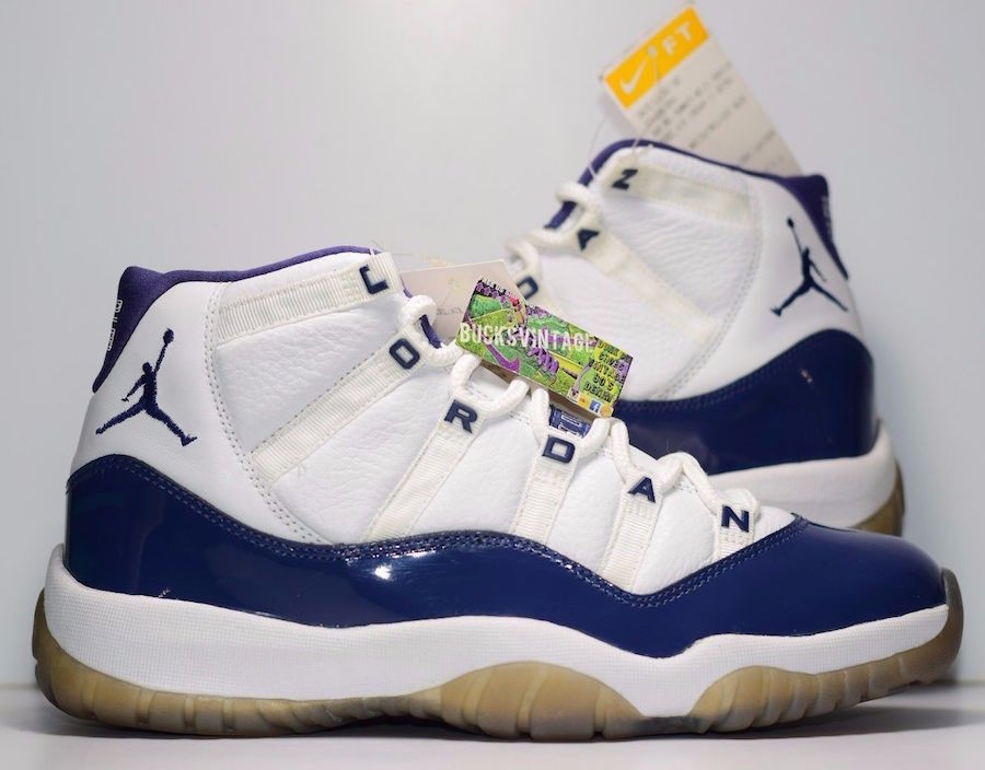 Air Jordan 11 Twilight Blue Sample 2000