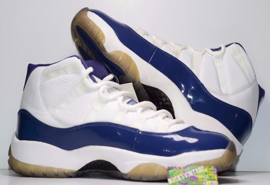 Air Jordan 11 Twilight Blue Sample 2000