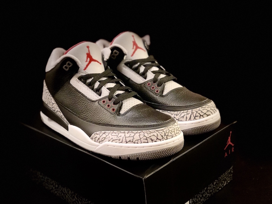 Air Jordan 3 Black Cement 2018 Retro Release Date