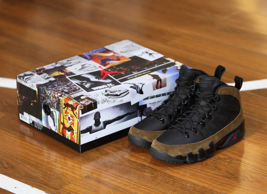 Air Jordan 9 Boot Olive AO4690-012 Release Date