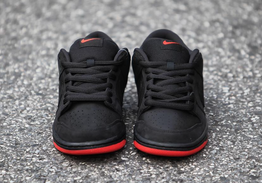 sb dunk low pro black pigeon