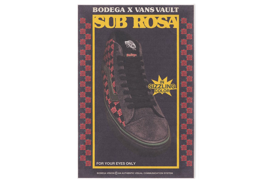 Bodega Vans Sub Rosa Pack Release Date