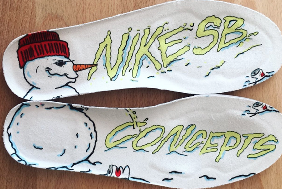 Concepts Nike SB Drunk Snowman Release Date