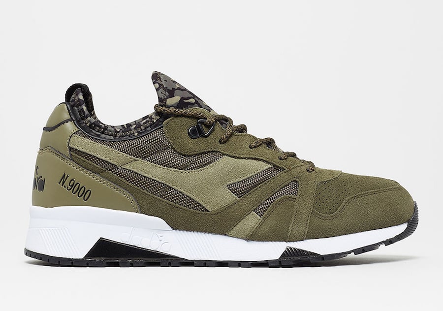 Diadora N9000 Camo Olive